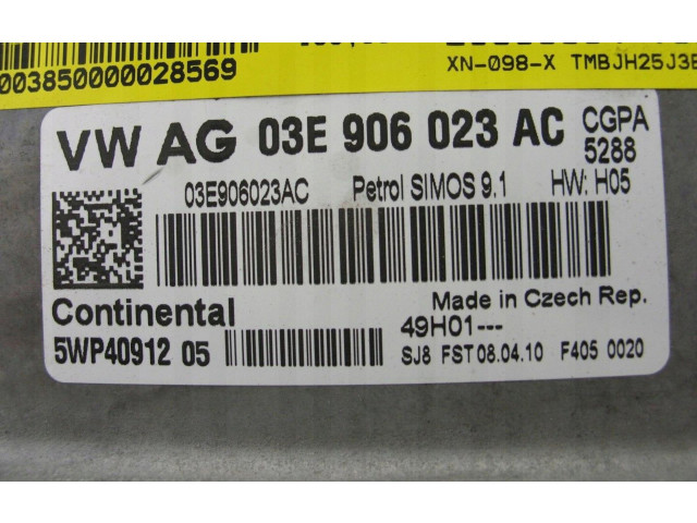 Блок управления двигателем Блок управления Array   Skoda Fabia Mk2 (5J)