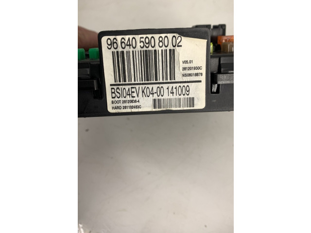 Řídící jednotka 9665674480 Peugeot 3008 I 2009