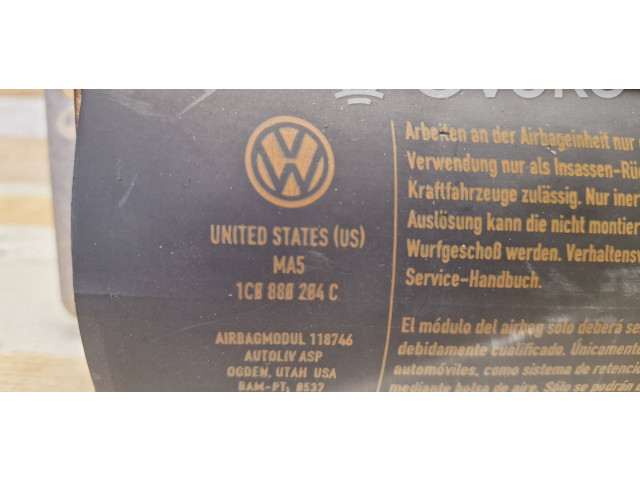 Подушка безопасности пассажира 1C8888284C, 1C8888284 Volkswagen New Beetle