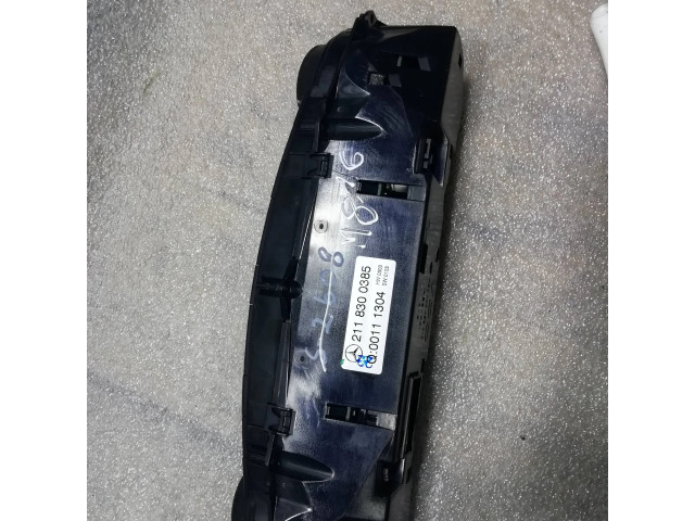 Блок управления климат-контролем 2118300385, 00111304   Mercedes-Benz E W211