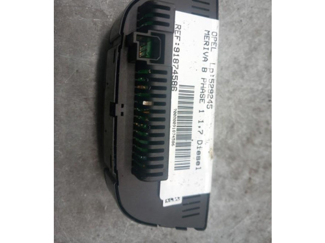 Блок управления климат-контролем 13579092   Opel Meriva B