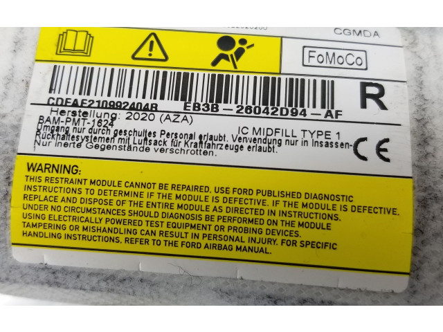 Боковая подушка безопасности 2432654, AB3925042D94AF Ford Ranger