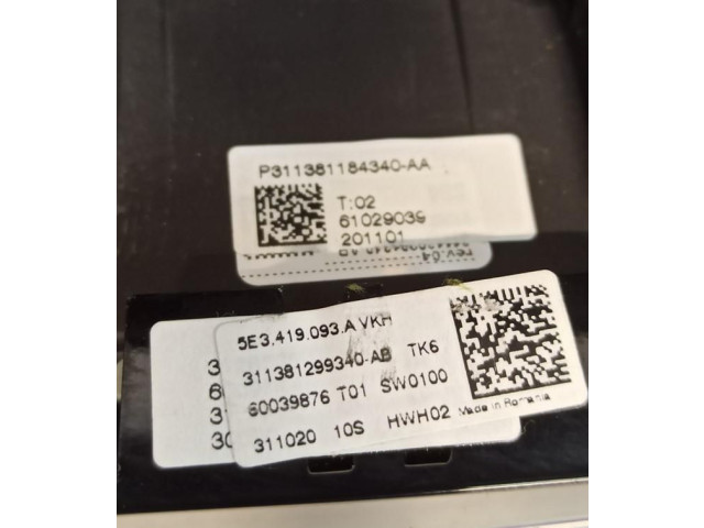 Руль Skoda Karoq 2017 - года 5E3419093A