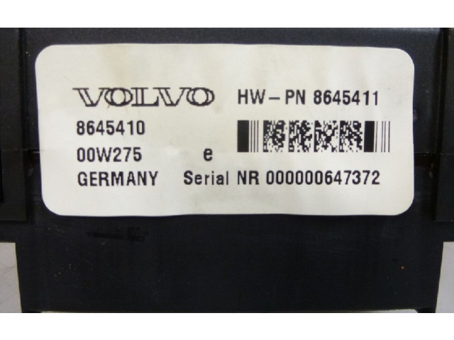 Блок предохранителей  8645410, 8645410   Volvo V70    