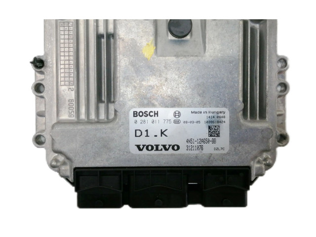 Блок управления двигателя 0281011775 Volvo C30