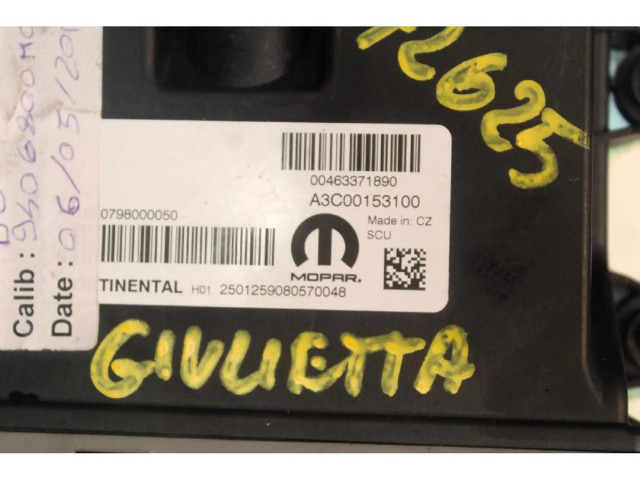 Блок управления двигателя    Alfa Romeo Giulietta