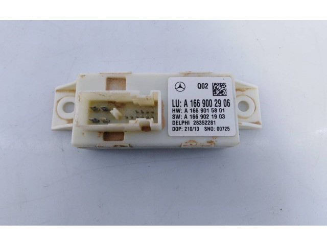 Блок управления A1669002906, E3-A1-24-1   Mercedes-Benz A W176