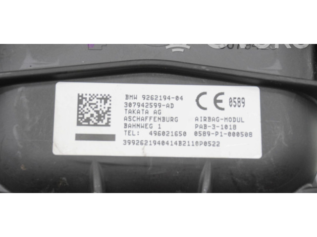 Подушка безопасности пассажира 9262194, 9262194 Mini One - Cooper Coupe R56