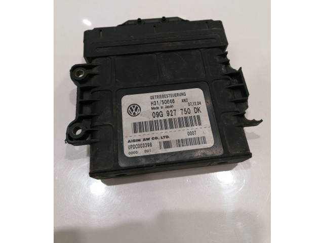 Блок управления коробкой передач 09G927750DK, H31S0646 Audi A3 S3 8P
