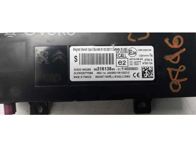 Блок управления 9831613880 Citroen C3 Aircross