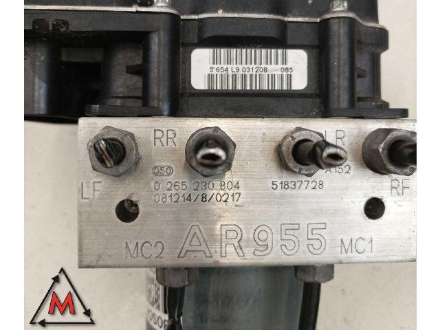Блок управления АБС 0265951337, 51837728 Alfa Romeo Mito