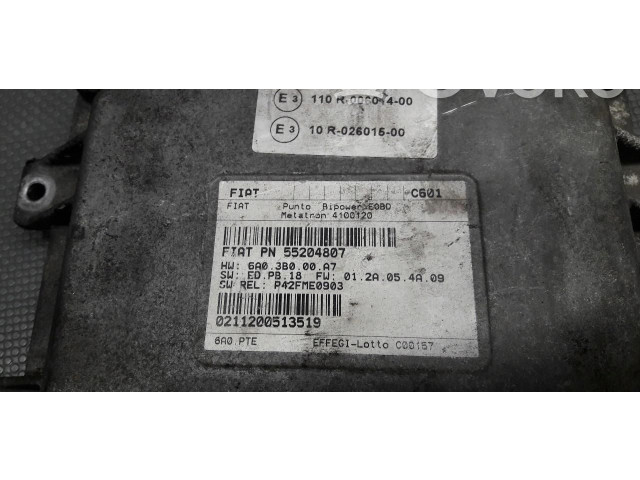 Řídící jednotka 55204807   Fiat Punto (199) 2012
