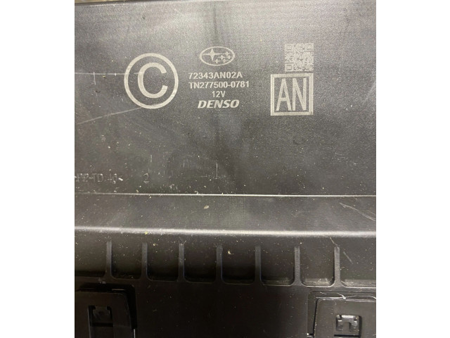 Блок управления климат-контролем 72343AN02A Subaru Legacy VII