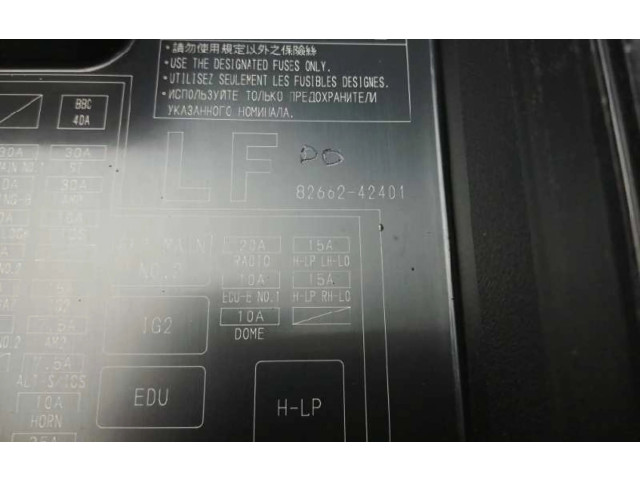 Pojistková skříňka Řídící jednotka BSM 8266242401 Toyota RAV 4 (XA30) 2015