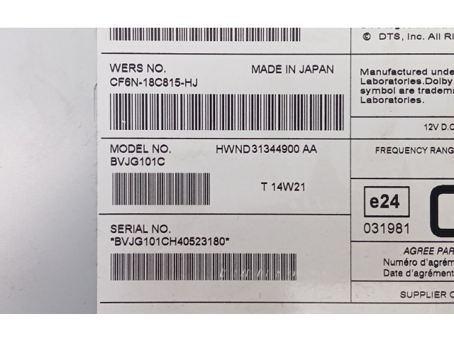 Блок управления HiFi audio CF6N18C815HJ, 31357756AA Jaguar XF X250