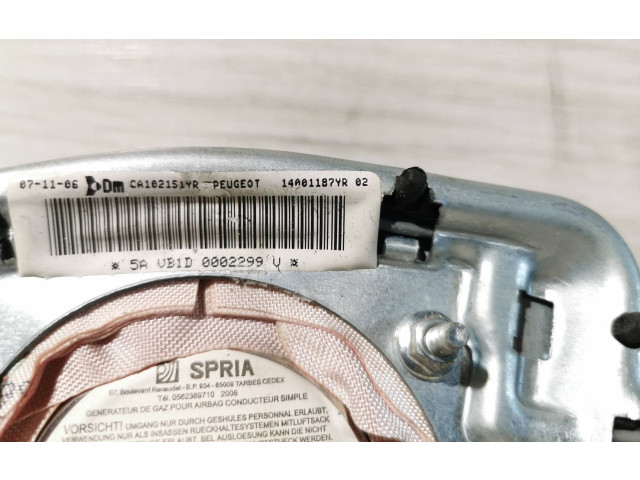 Подушка безопасности водителя 14001187YR, CA102151YR   Peugeot Expert