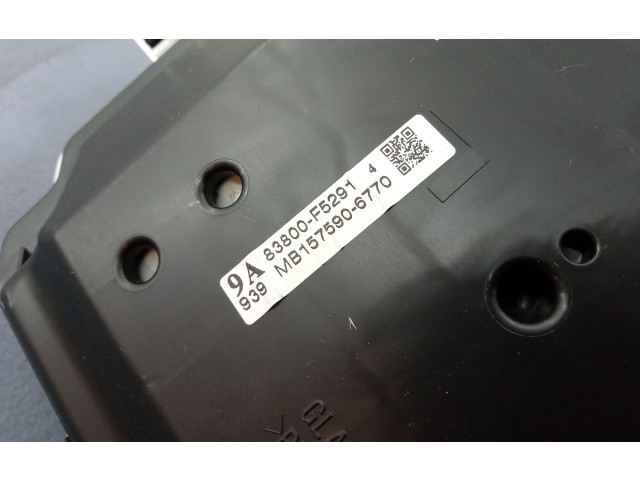 Přístrojová deska Toyota Yaris 2018 83800-F5291, 83800-F5291