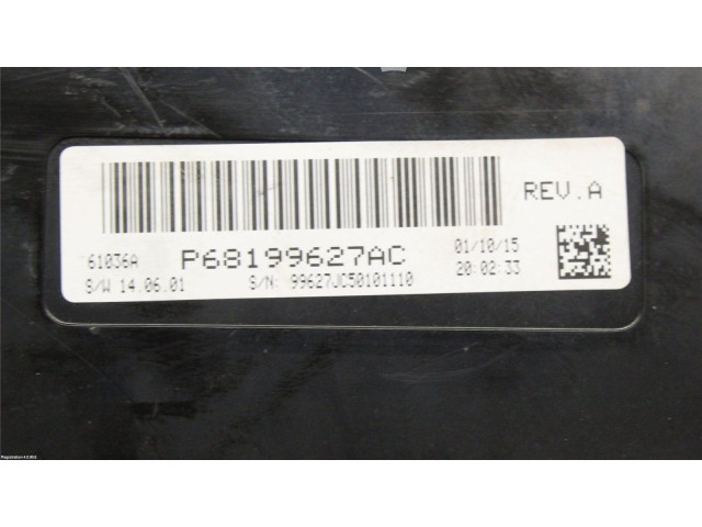 Блок управления климат-контролем K68199627AC, K68199627AB   Fiat Freemont