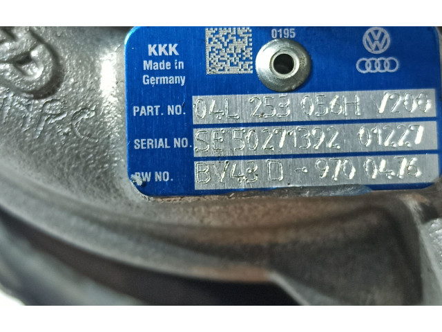  Турбина Audi Q5 SQ5  04L253124, 04L253056L   для двигателя CNHA      