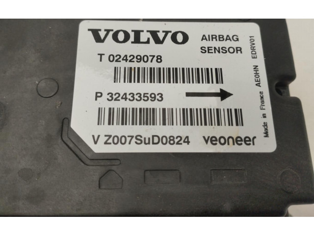 Блок подушек безопасности 32433593   Volvo XC60