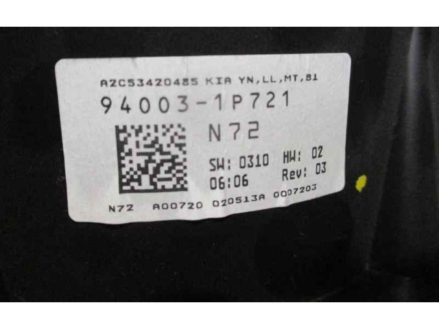 Přístrojová deska KIA Venga 2013 940031P721, A2C53420485