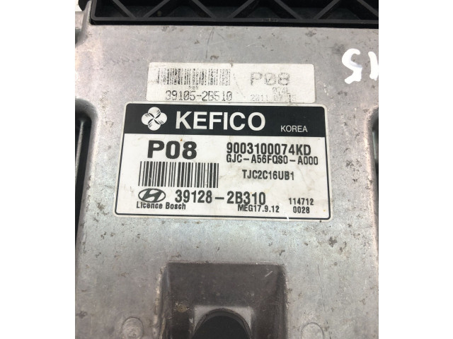 Блок управления двигателем Блок управления 391282B310 Hyundai ix20