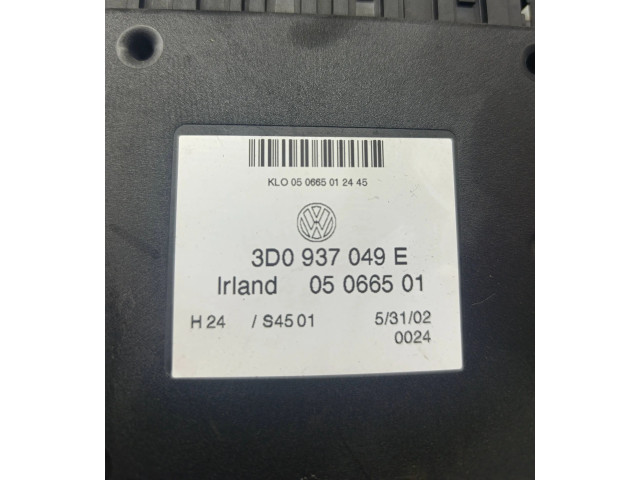 Блок комфорта 3D0937049E   Volkswagen Phaeton   