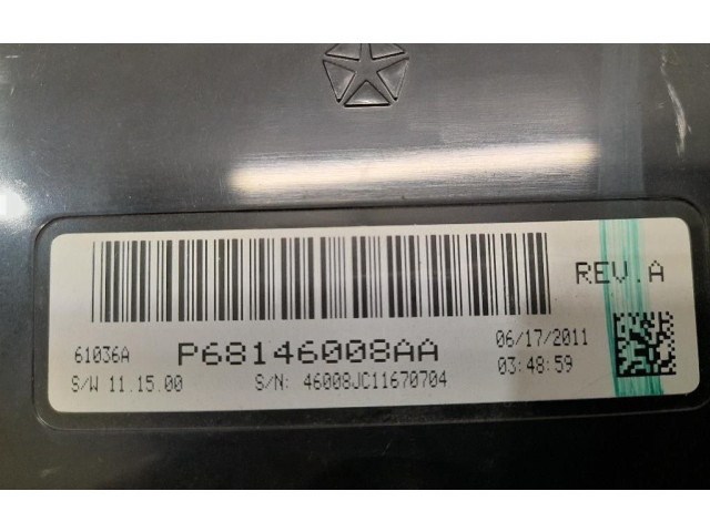 Блок управления климат-контролем P68146008AA, 939B5000   Fiat Freemont