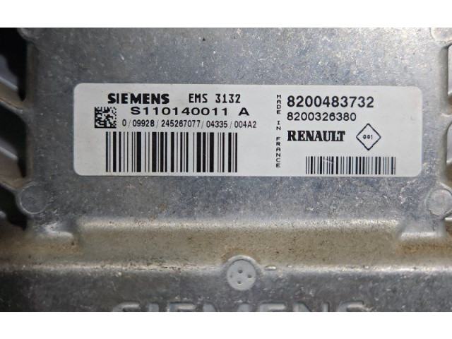 Блок управления двигателем Блок управления S110140011A, IMPRK1478480 Dacia Logan I