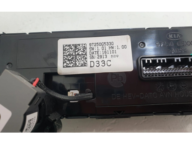 Блок управления климат-контролем 97250G5330 KIA Niro