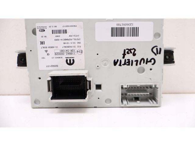 Блок комфорта 50562177 Alfa Romeo Giulietta