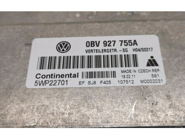 Řídící jednotka 0BV927755A Volkswagen Touareg II
