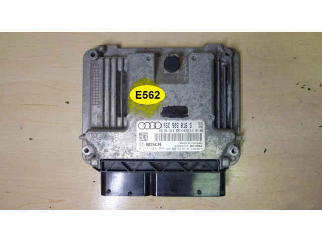 Блок управления 03C906016S, E562   Audi A3 S3 8P