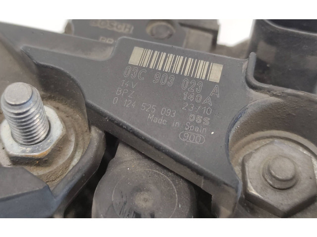 Масляный насос  CAXC 03C903023A, 0124525093  Skoda Superb B6 (3T) 