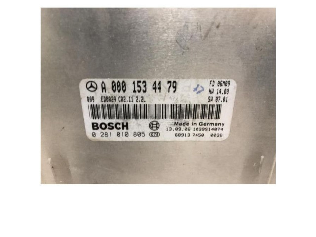 Řídící jednotka 0001534479, 0001534479 Mercedes-Benz E AMG W210 2000