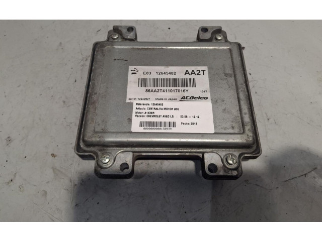 Блок управления двигателем Блок управления 12645482   Chevrolet Astra