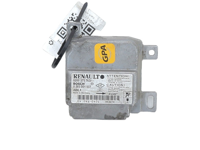 Блок подушек безопасности 8200375763, K0-7735H   Renault Clio II