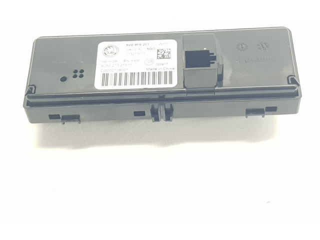 Блок управления климат-контролем 3V0919201, 3V0919201   Skoda Superb B8 (3V)
