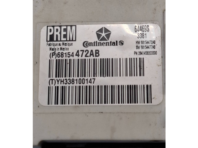 Блок комфорта 68154472AB, YH338100147   Fiat Freemont   