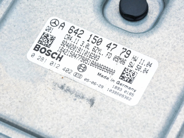 Řídící jednotka A6421504779, 0281012402 Mercedes-Benz E W211 2005