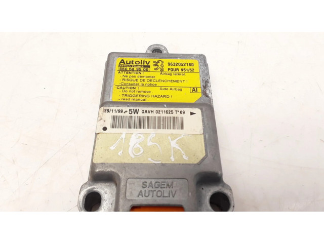 Блок подушек безопасности 9632052180, 550589500 Peugeot 306