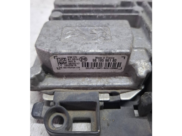 Блок управления 9819596180 Peugeot 2008 I