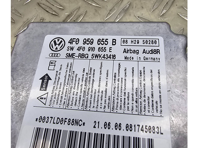 Блок подушек безопасности 4F0959655B, 4F0910655E   Audi A6 Allroad C6