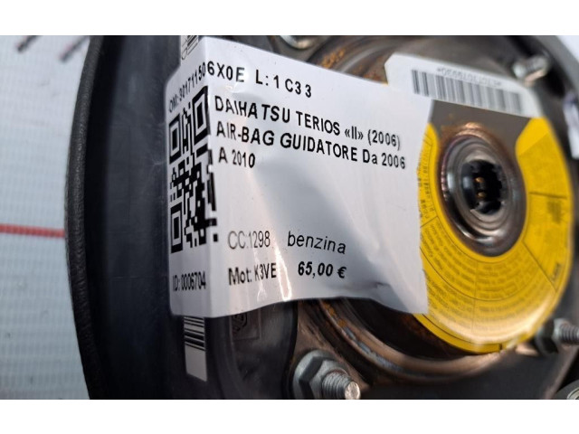 Подушка безопасности водителя 301711506X0E, 301711506X0E Daihatsu Terios
