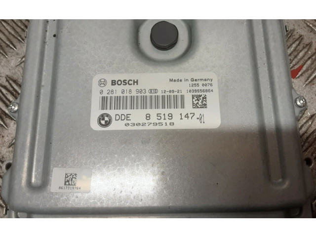 Řídící jednotka 0281018903, DDE8519147 BMW X6 E71 2010