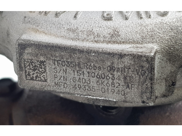 Турбина Jaguar XE G4D36K682AF, JDE40139