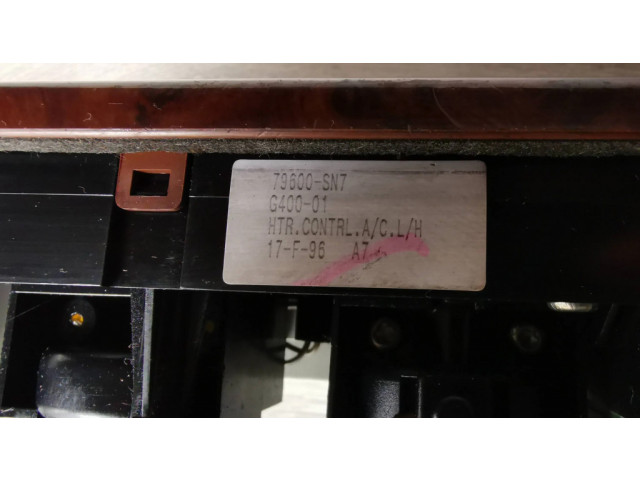 Блок управления климат-контролем 39700SN7G110M1, 52010213A Honda Accord