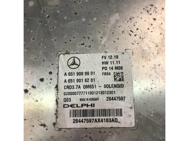 Řídící jednotka A6519009901, A6519016201 Mercedes-Benz E A207 2011