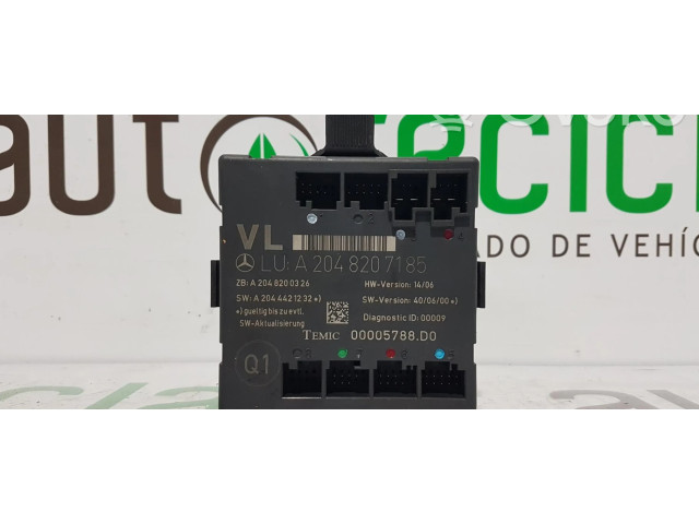 Řídící jednotka MODULOELECTRONICO Mercedes-Benz C W204 2011