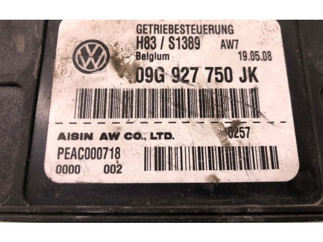 Блок управления коробкой передач 09G927750JK, 09G927750JK Skoda Fabia Mk2 (5J)